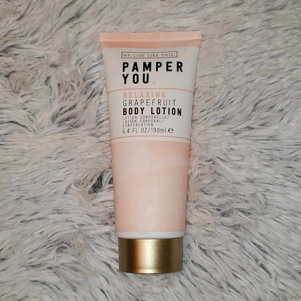 Pamper you relaxing body lotion